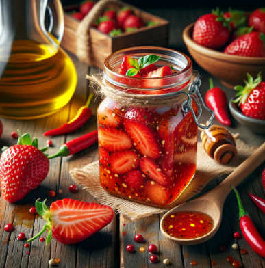 Erdbeer-Chili-Dressing