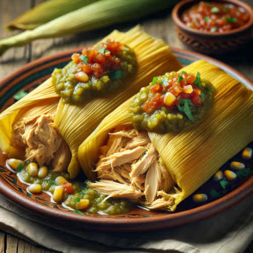 Mexikanische Tamales