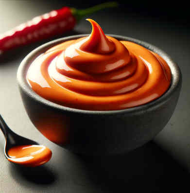 Scharfe Sriracha-Mayonnaise