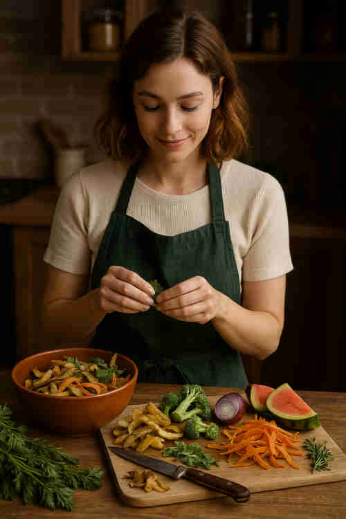 Zero Waste Gourmet: Kochen mit Dingen, die sonst im Müll landen