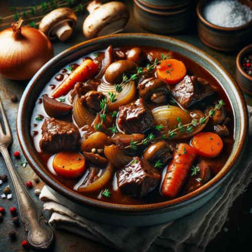 Beef Bourguignon