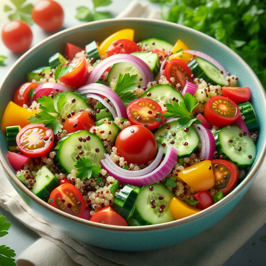 Gemse-Quinoa-Salat