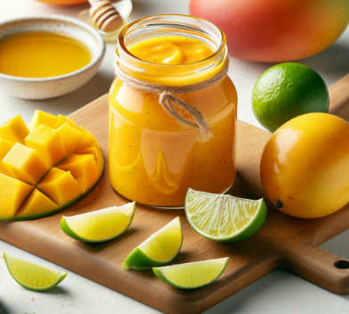 Mango-Limetten-Dressing